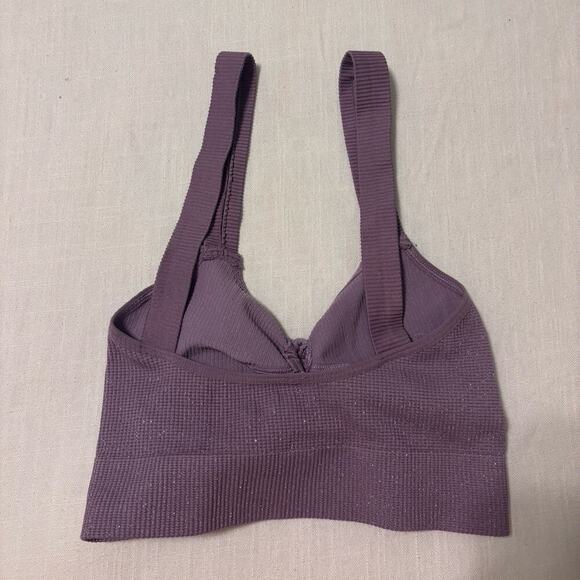 Urban Outfitters out from under Purple Sparkly Bralette XS/S - Picture 3 of 3